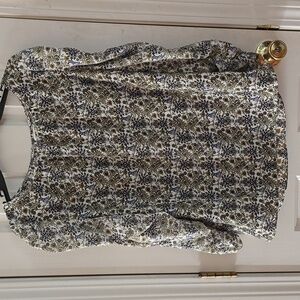 Max Studio Multi-color Floral Top